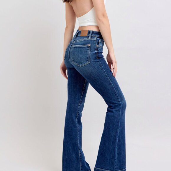 Judy Blue High Waist Trouser Flare - Picture 3 of 4